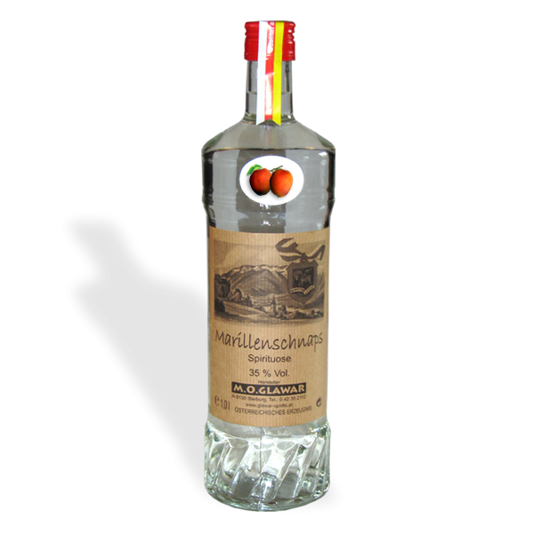 Marillenschnaps 1.0 Lit. Fl. 35% Vol. Alk.